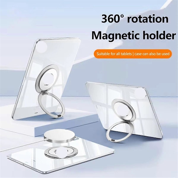 360° Kääntyvä Metallinen Vahva Magneettinen Imu Sormus Puhelinpidike Pinkki