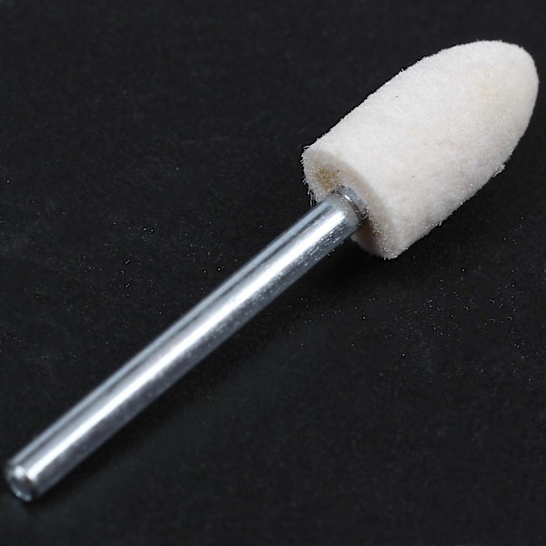 12 st Poleringsverktyg 8,5 mm Konisk Monterad Filt