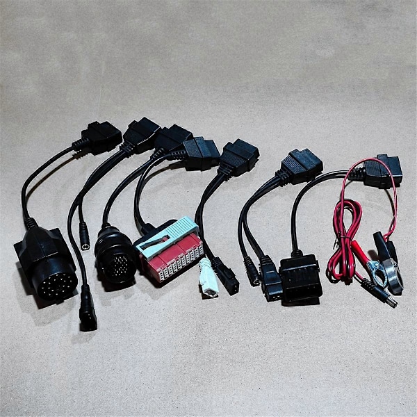 8 kpl Täydelliset sarjat TCS Multidiag PRO Auto OBD Muunninkaapelit OBD2