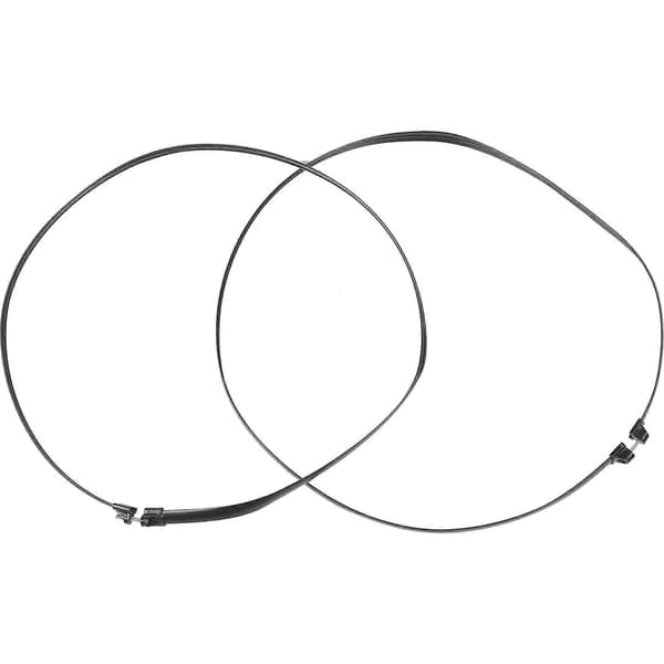 2 st Elektrisk Fläkt Plast Fasta Ringar Fläkt Fast Nät Ring Nätöverdrag Bindningsringar