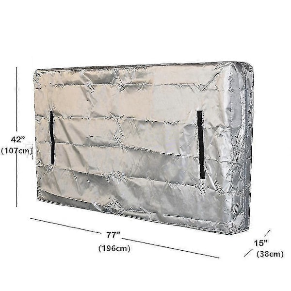 Suojapeite varastointiin ja vaurioiden estoon patjalle - Integroitu patjan suojapeite vedenpitävä, suojaa patjaa 196x38x107cm