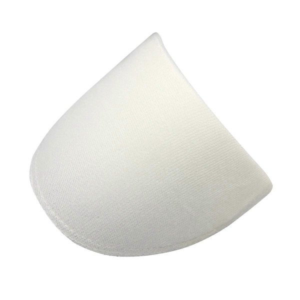 20 paria käytännöllisiä olkatoppauksia, kätevät ompelu sienitoppaukset, hyödylliset olkatoppaukset bleiserivaatteisiin (valkoinen, 10x18x1,5cm)