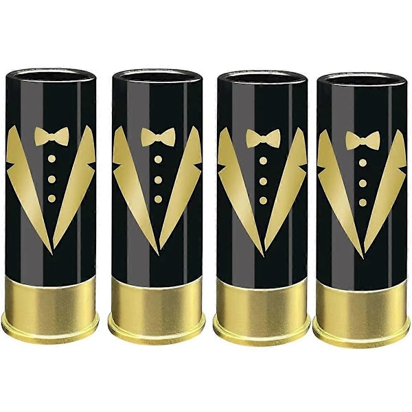 4 ST 12 Gauge Shotglas Tequila Shotglas Glas Bulk