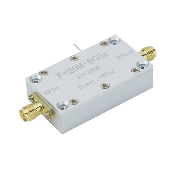 20MHZ till 6GHZ Förstärkning 30DB V1 Lågbrusig RF-förstärkare för radiomottagare