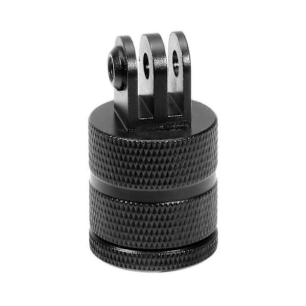 Kamerafästeadapter i aluminium för Canon Standard 1/4\" gängade hål 360 graders rotationsstativfästeadapter för GoPro Diverse kameror