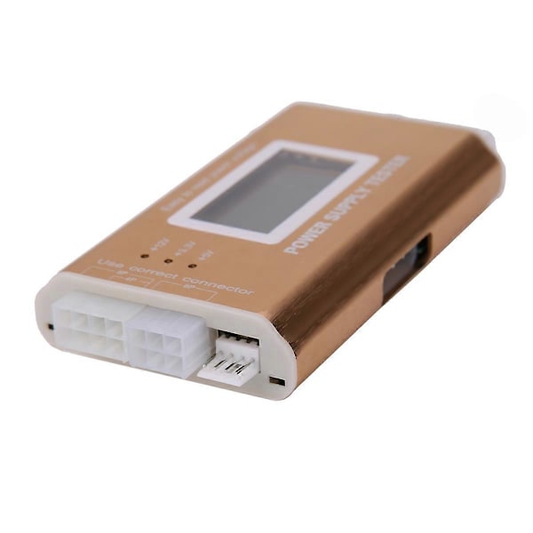 Digital LCD PC Strømforsyningstester 20/24 Pin 4 PSU til ATX BTX