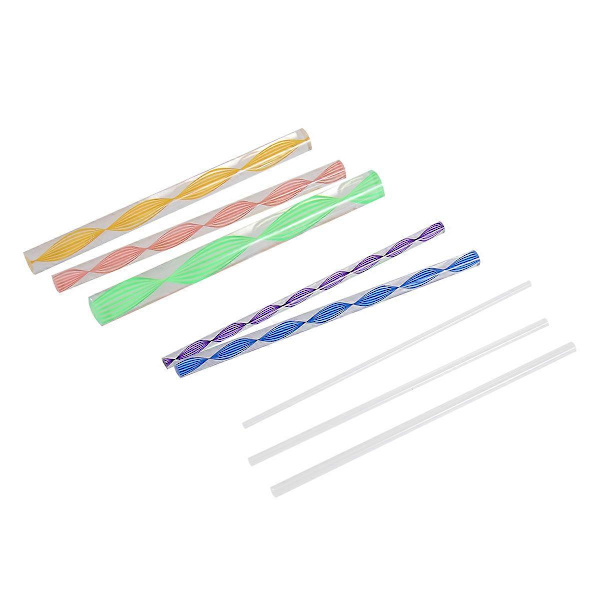 8 st Strass Nagel Mandala Dotting Verktyg Nagel Vax Pinne Polymerlera Konst Nagel Punkt Pinne