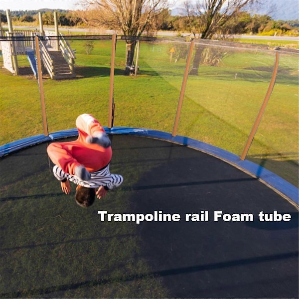 Trampolinstang Skumærmer, Trampolin Beskyttelsesærmer Orange