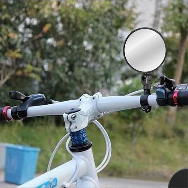 1 Par Cykel Backspeglar Bredare Vy 360-graders Roterbar Universal Cykelstyre Backspeglar Tillbehör