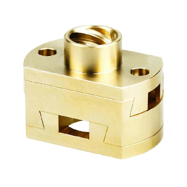 1 ST Oldham Koppling T8x8 Mutter 18mm Kopplare Kompatibel med T8x8 Skruv
