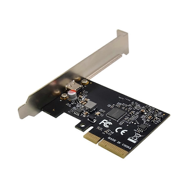 USB3.2 PCI-E -laajennuskortti USB 3.0 PCIe X4 20 Gbps:n teollisuusnopeus