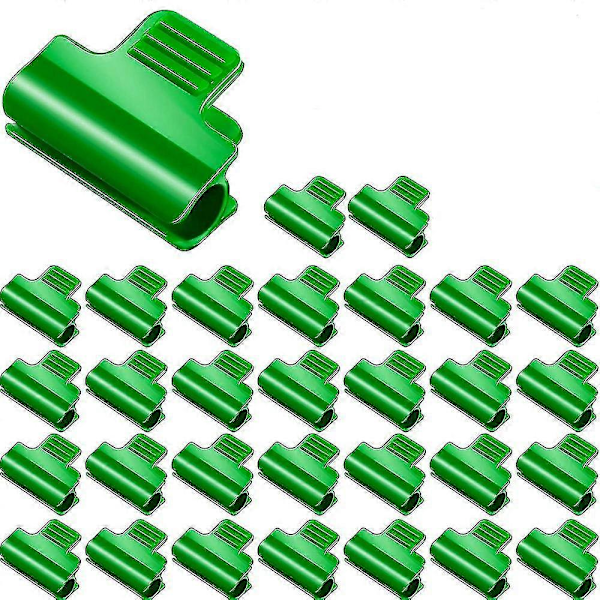 S Radskydd Nät Tunnelbåge Klämma Ram Skuggnät Stångklämma S För Växter 30pcs - 16 mm