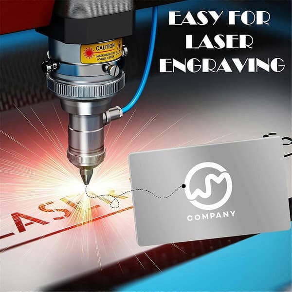 100 stk. Metalgravering Blank Farve Aluminiumsplader Lasergravering A