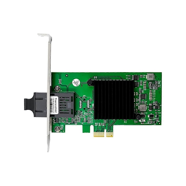 Gigabit Fiber Optisk Netværkskort PCIe X1 82576-F1 Single-Port SC