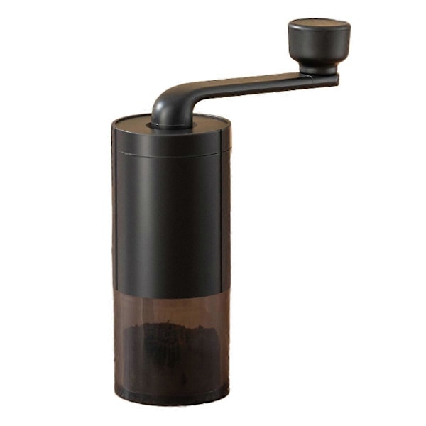 Bärbar manuell kaffekvarn för hushållsbruk Kaffemaskin Svart