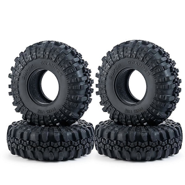 4 st 137 mm 2,2 Gummidäck Hjul för 1/10 RC Crawler Bil