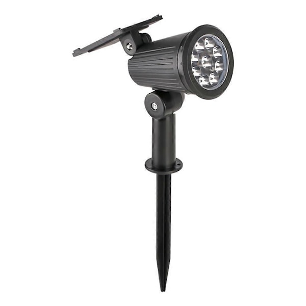 9 LED Solarlampor Utomhus Solar Trädgårdslampor Varmt Ljus