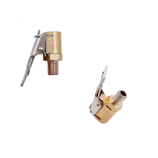 2 stk. dækpatroner, dækventilpumpeclips, bilpumpetilbehør gevinddyseadapter til lastbil 8 mm