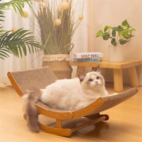 Wellpapp Sliten Katt Skrapa Klös Slip Leksak S