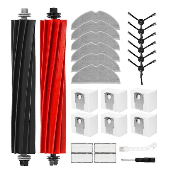 Hepa Filter Sidoborste Moppdukar för S8 Pro Ultra