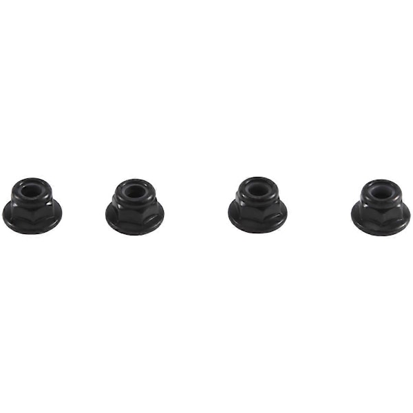 4 st 12 mm Hex Hjul Fälgar & OD 2.59 Tum Gummidäck, A