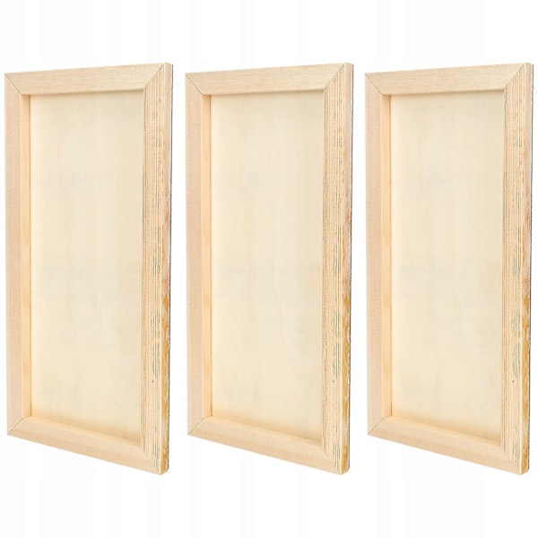 DIY Målarramar Träramar Tomma Lerrramar