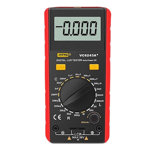 LCR-testare induktansmätare VC6243A+ induktans kapacitans