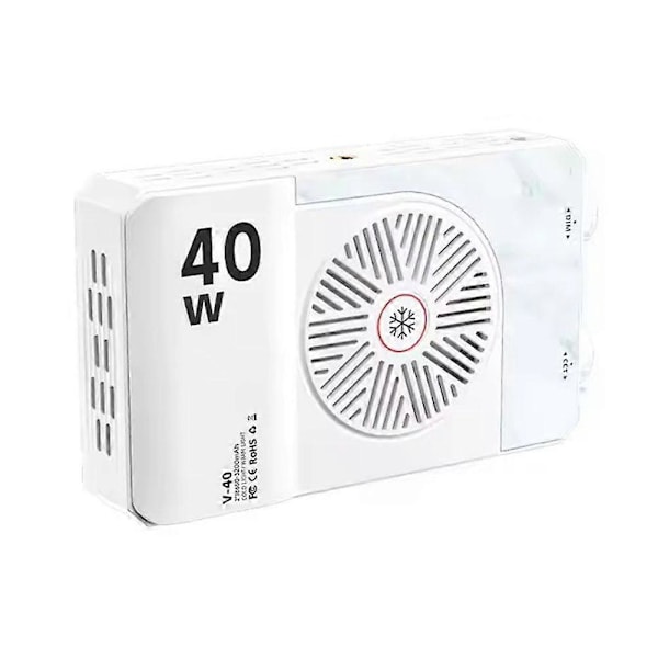40W LED-kameralamppu 2500K-9000K Kaksivärinen 4400mAh Videolamppu Kahva