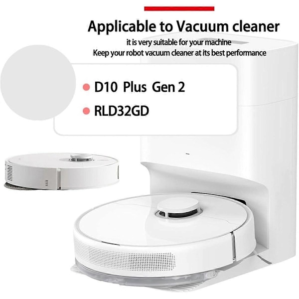 Ersättningsdelar för D10 Plus Gen 2 RLD32GD Tillbehör