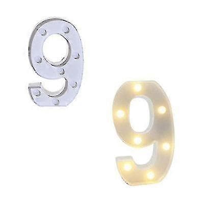 LED Tal Lampe Tal 9 Varm Rotte Til