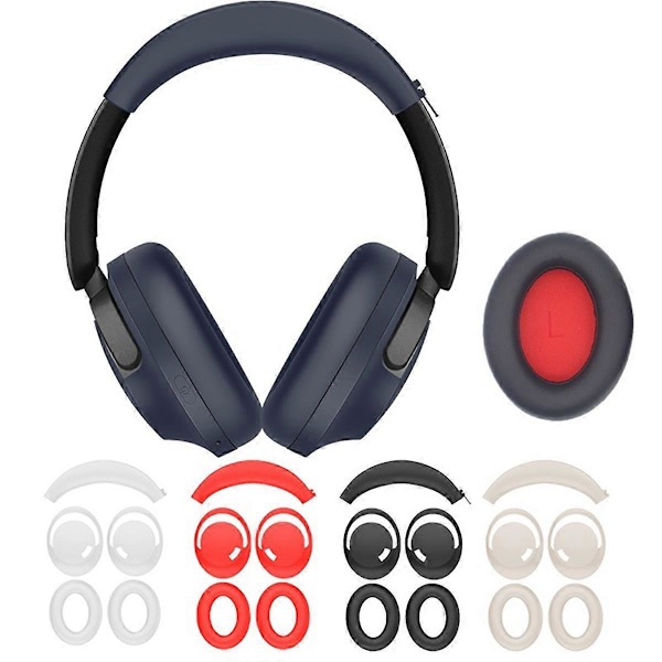 Öronkuddar + Huvudbygelset för SonoFlow HC905 HQ51 Headset D