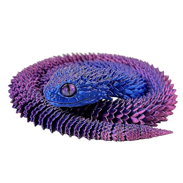 3D Orm Flexibel Articulerad Figur Modell Gåva 3D Gåva E