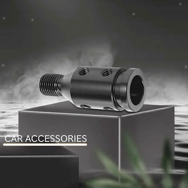 Aluminiumknoppadapter för icke-gängade växelspakar 12X1.25Mm (Svart)