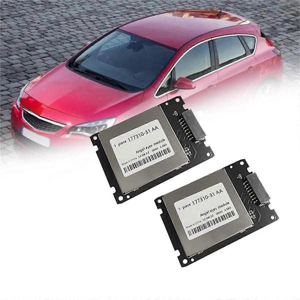 2 ST LED Strålkastare Drivmodul 177310-31AA för Regal Opel J Varselljus Kontroll 177310