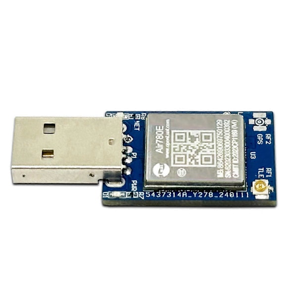 Full Netcom-modul Luat Air780E 4G-modul USB-internetåtkomstmodul