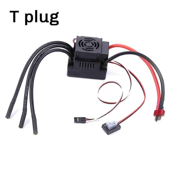Rc 80A Børsteløs ESC Elektrisk Hastighetskontroller med 5.8V / 3A SBEC 2-4S Programmeringskort for 1/8 1:8 RC Bil (Plugg)