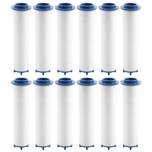 12 st Turbo Fläkt Duschhuvud Filter för Propellerdriven Handhållen