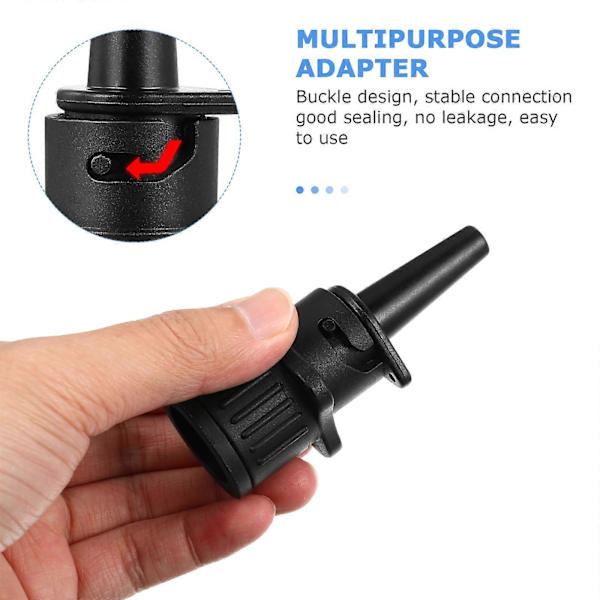Luftpumpe Oppustelige Pumpe Adapter Paddle Board Oppustelig Ventil Adapter Luftventil Konverter