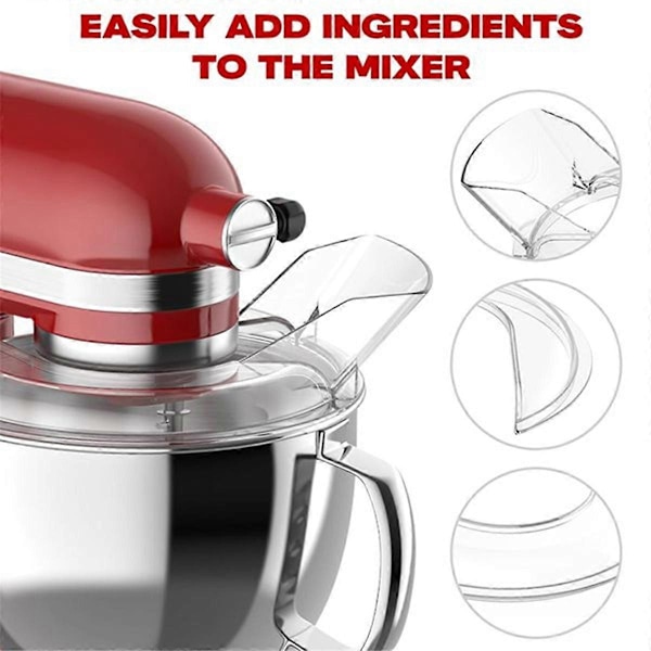 Hällskydd Flexkant Visp för 4.5-5QT Mixer