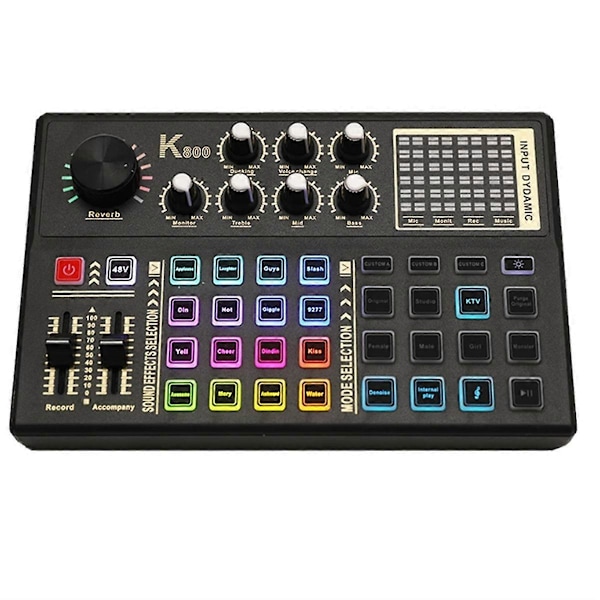 Live Lydkort og Audio Interface Sound Board