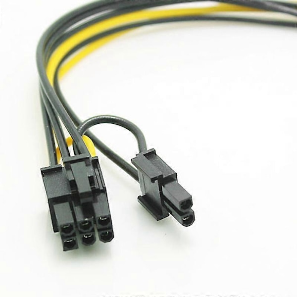 15Pin SATA Hane till 8Pin(6+2) PCI-E Strömkabel för Grafikkort (1 st)