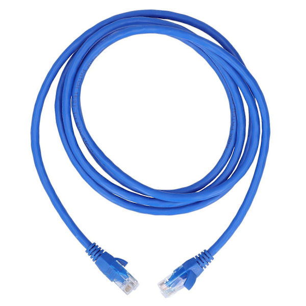 Cat6 Ethernet -kaapeli Kilomega 8-ytiminen kierretty pari suojaamaton verkkohyppyjohto Internet-kaapeli 2 m / 6,6 jalkaa 10 kpl