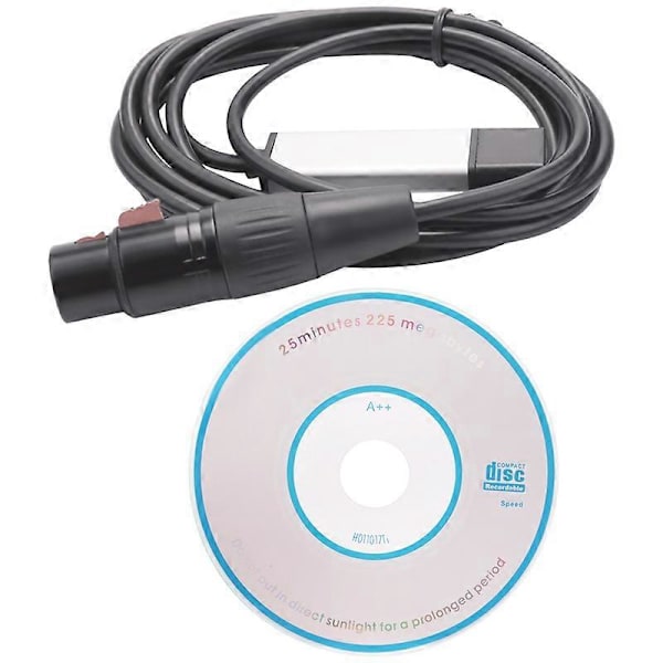 DMX512 USB DMX-gränssnitt adapter LED scenbelysningskontroller
