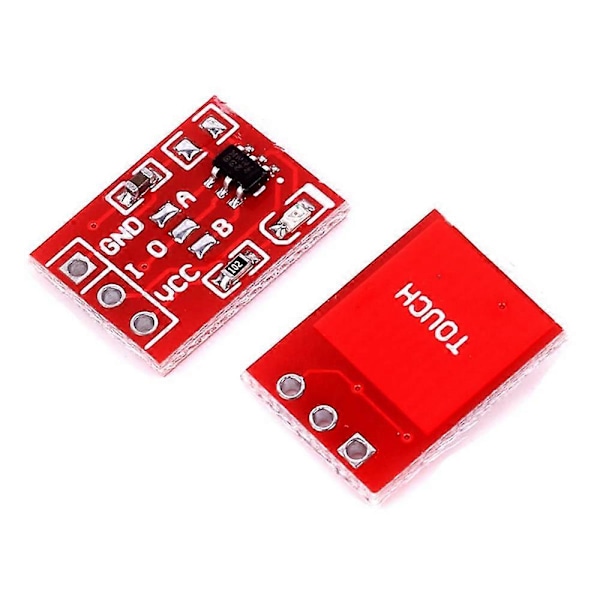 100st TTP223 Touch Key Switch Modul Kondensatortyp Enkelkanal