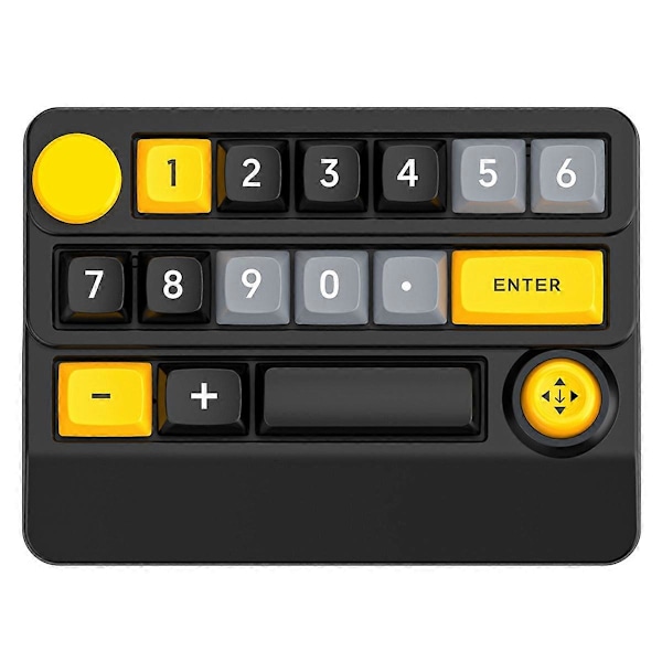 W909 Trådlöst Makrodefinierat Mekaniskt Tangentbord 3-läges Joystick B