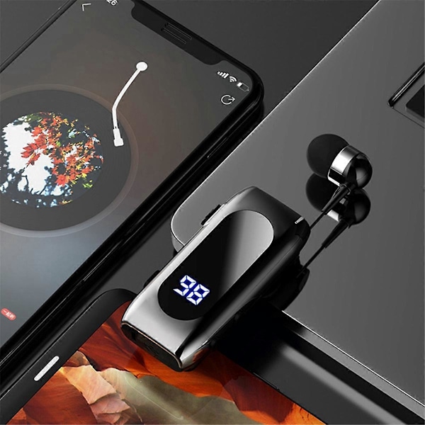 Vattentätt Business Kabel In-Ear Ultra Bluetooth Headset, C