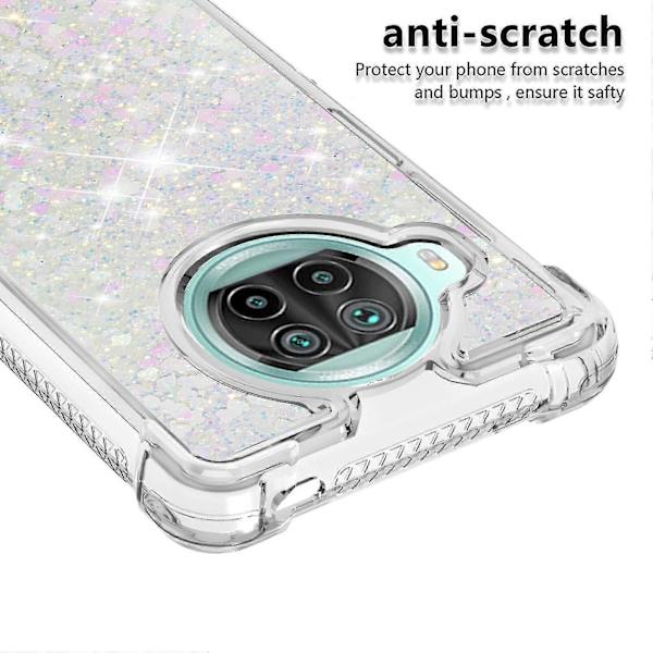 Mi 10t Lite 5g Kotelo Glitter Läpinäkyvä Kimalteleva Kiiltävä Bling Kirkas Virtaava Suojus Tpu Silic -
