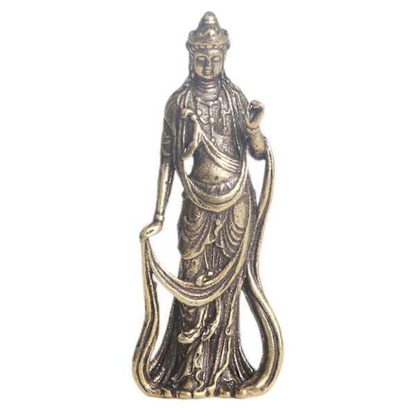 Kodintarvikkeet Buddha-hahmot Kojelaudan koristeet Temppeli Munkki Patsas Guanyin Patsas Meditaatiohahmo