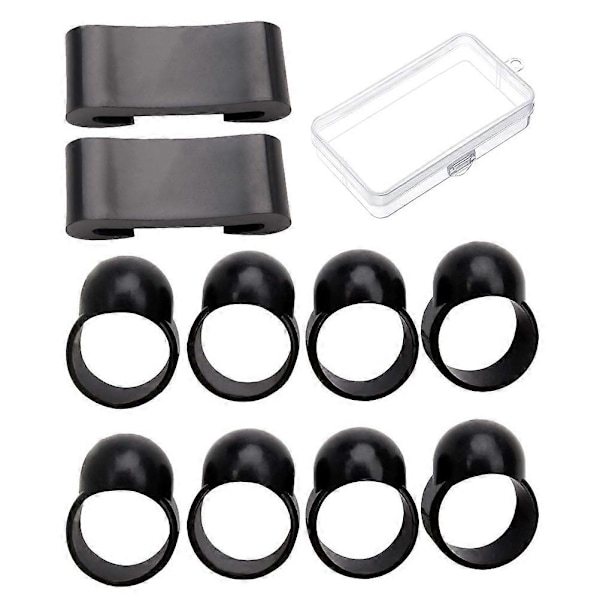 10 st Boxo Tools Handpan Fingerplektrum Fingerskydd Trumma Fingerplektrum Kit Trumma Fingerverktyg Knackande Fingerplektrum
