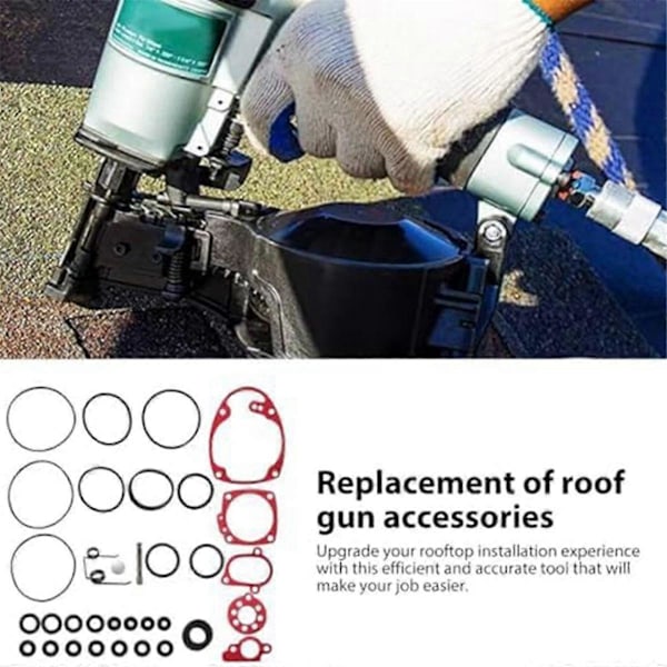 O-ringssats med extrafunktioner för spikpistol för takpapp NV45AB, NV45AB2